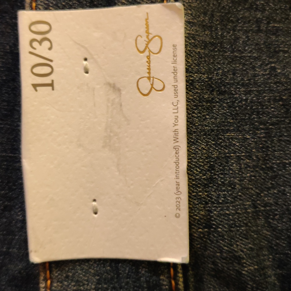 Jessica Simpson Ventura Adored Ankle Skinny Jean. Size 10/30 - Picture 8 of 11